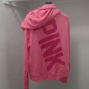 PINK large pink zippered jacket